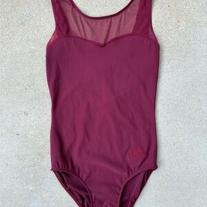 Eleve Dancewear Burgundy Leotard